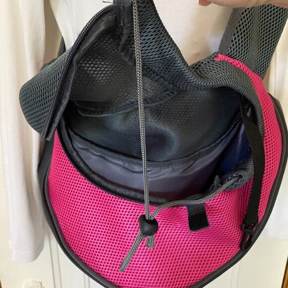 Pet Carrier Cross-Body Bag | Waterproof Adjustable Dog & Cat Sling Bag - Picture 6 of 14